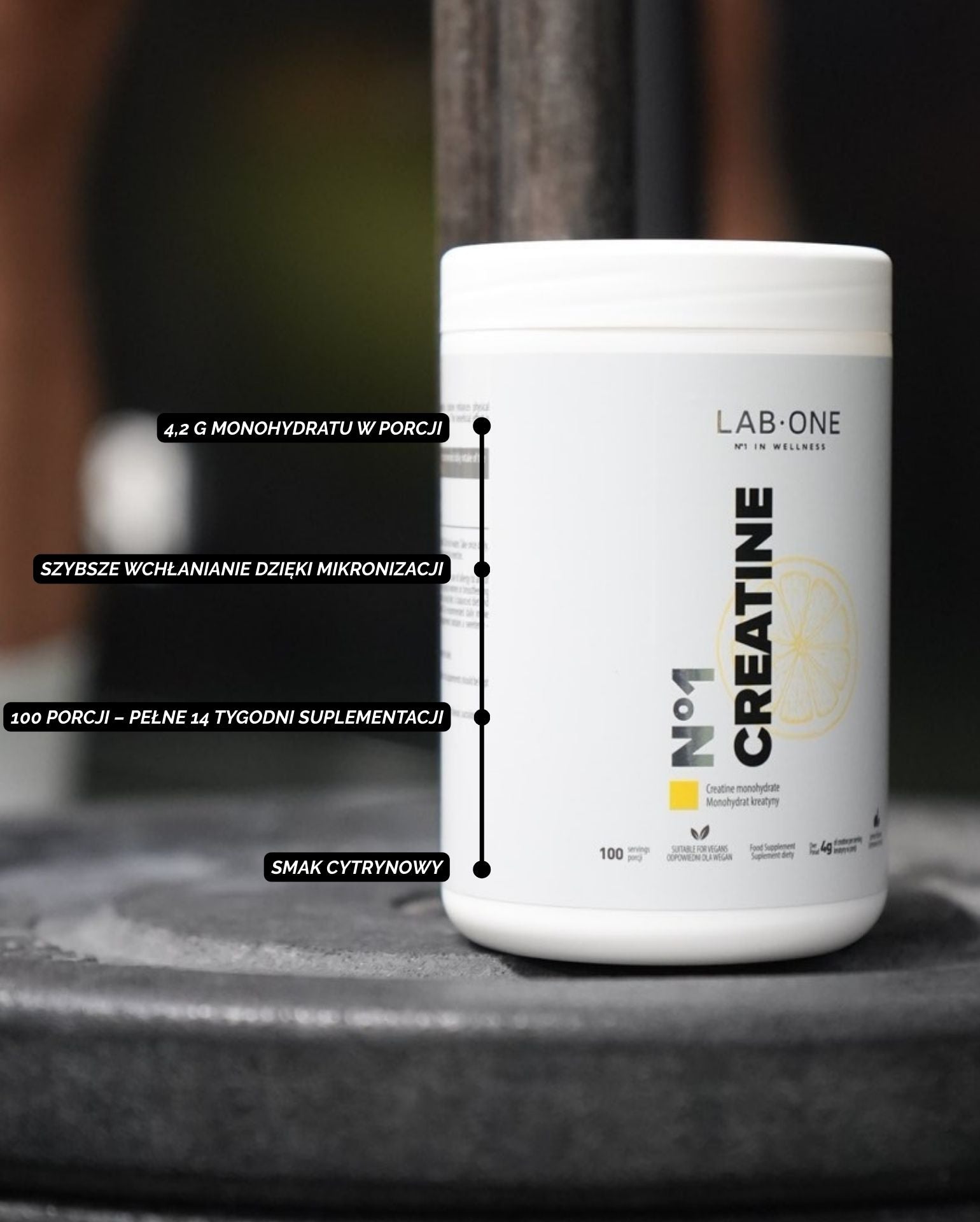 N°1 Creatine Lemon